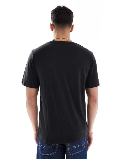 Jack & Jones - T-shirt met borstprint in zwart, 2 van 4