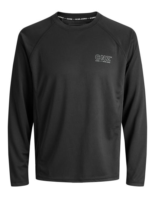 Jack & Jones - T-shirt met lange mouwen in zwart, 7 van 7