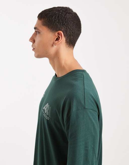 Jack & Jones - T-shirt met New York-print in donkergroen, 4 van 5