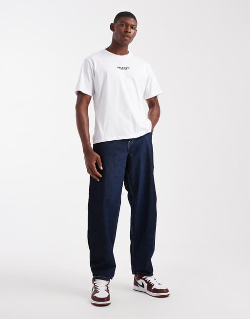 Jack & Jones - T-shirt met tijgerprint op de achterkant in wit, 2 van 5