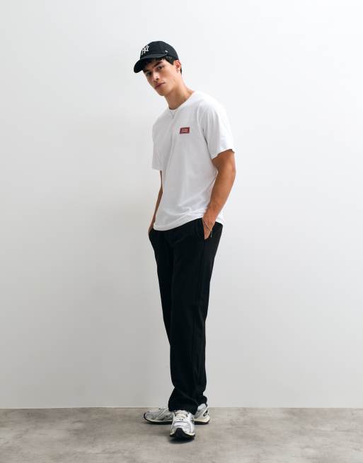 Jack & Jones T-Shirt mit Brustlogo in Weiß, 5 von 5