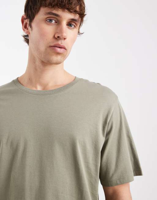 Jack & Jones – T-shirt o regularnym kroju w kolorze khaki, 5 z 5