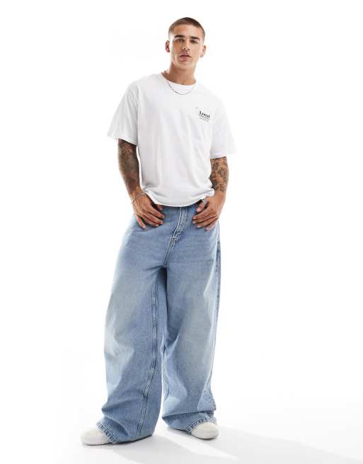 Jack & Jones - T-shirt oversize avec imprimé Local Connections au dos - Blanc, 4 de 4