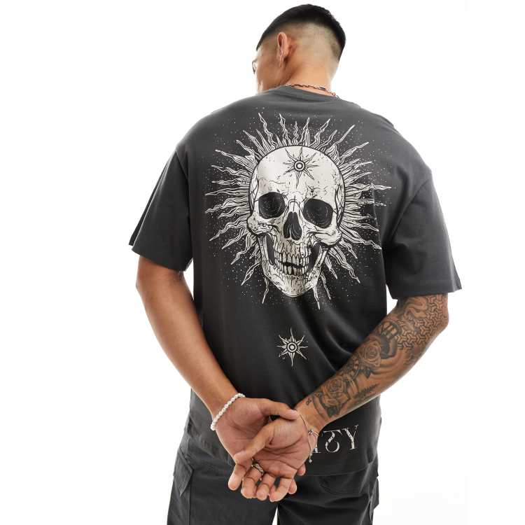 Jack & Jones JORTACO SS CREW NECK TG LN - T-shirt Con Stampa - White