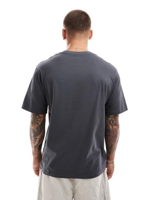 Jack & Jones - T-shirt oversize beige con logo "Originals" , 2 di 4