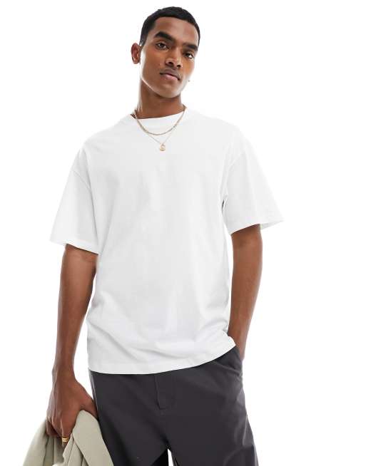 T-shirt Blanc Homme Jack & Jones Chest | Espace des Marques