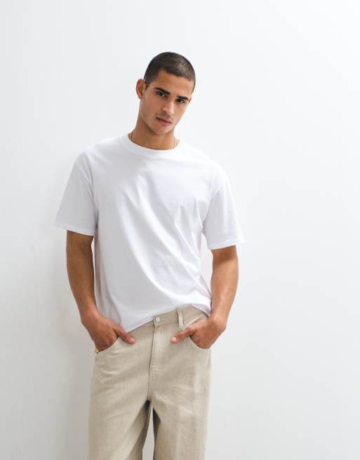 Jack & Jones - T-shirt oversize - Blanc, 4 de 7