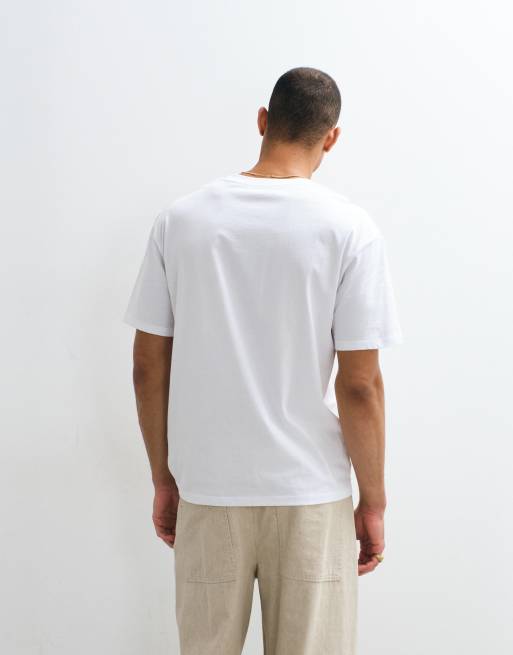 Jack & Jones - T-shirt oversize - Blanc, 6 de 7