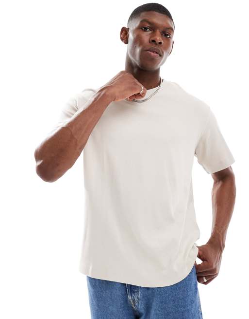Jack & Jones - T-shirt oversize - Crème, 2 de 4