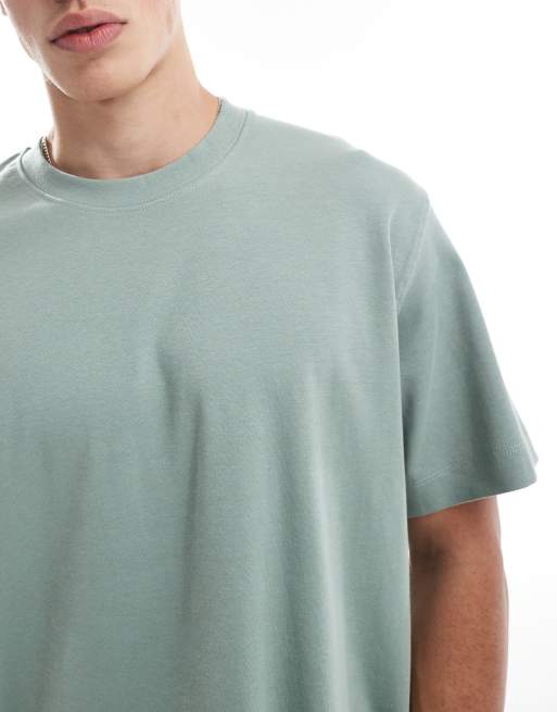 Jack & Jones - T-shirt oversize verde, 3 di 4