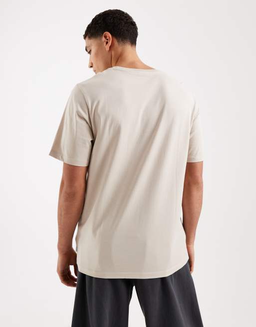 Jack & Jones - T-shirt regular fit color crema, 3 di 5