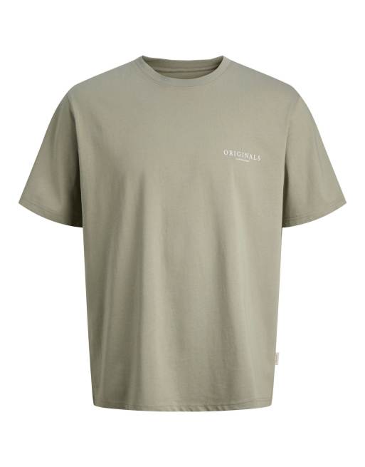 Jack & Jones – T-shirt w kolorze trawy morskiej, 7 z 7