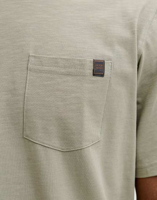 Jack & Jones T-shirt w kolorze vetiver, 4 z 7