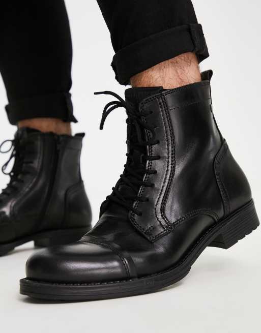 Jack & Jones Tall - Sorte støvler, 3 af 4