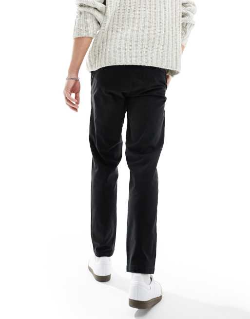 Jack & Jones tapered chino in black, 5 of 5
