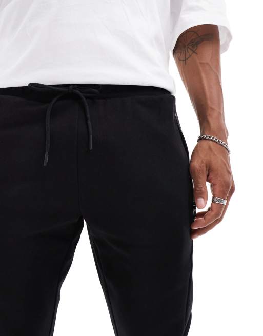 Jack & Jones – Tech – Czarne joggersy, część zestawu , 3 z 5