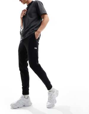 Jack & Jones tech jogger in black