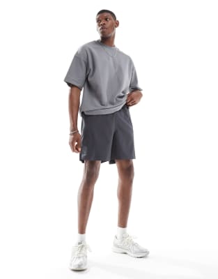 Jack & Jones tech short in grey - view 1