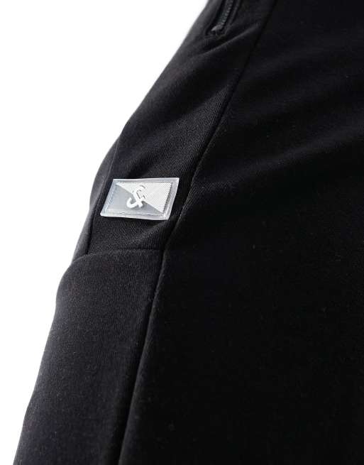 Jack & Jones tech trackies in black , 3 of 5