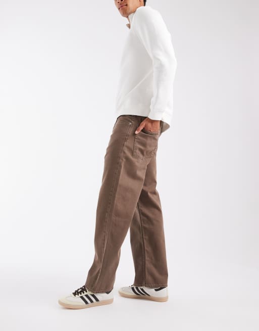 Jack & Jones – Ted – Bruntonade jeans med raka ben, 2 av 5