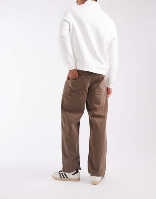 Jack & Jones – Ted – Bruntonade jeans med raka ben, 3 av 5