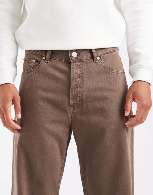 Jack & Jones – Ted – Bruntonade jeans med raka ben, 4 av 5