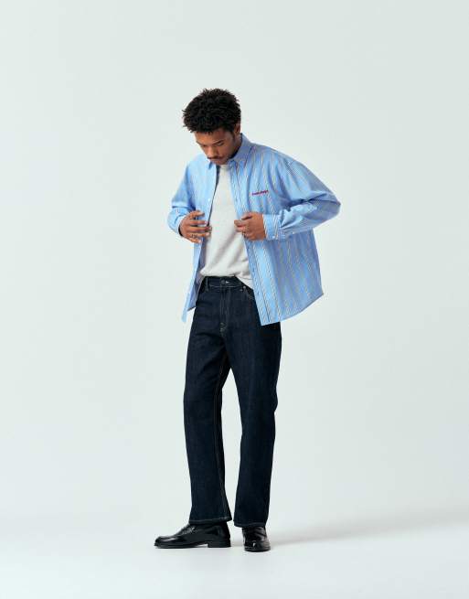 Jack & Jones – Ted – Ciemnoniebieskie luźne jeansy z prostymi nogawkami, 5 z 5
