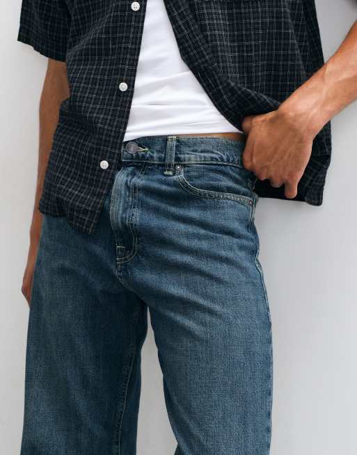 Jack & Jones - Ted - Jeans dritti comodi blu medio, 4 di 5