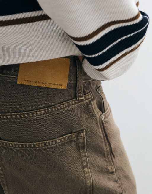 Jack & Jones - Ted - Jeans dritti comodi lavaggio marrone, 2 di 5