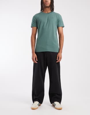 Ted - Lockere Straight Jeans in Schwarz Schwarz W33 L32