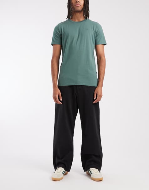 Jack & Jones Ted loose straight jeans in black
