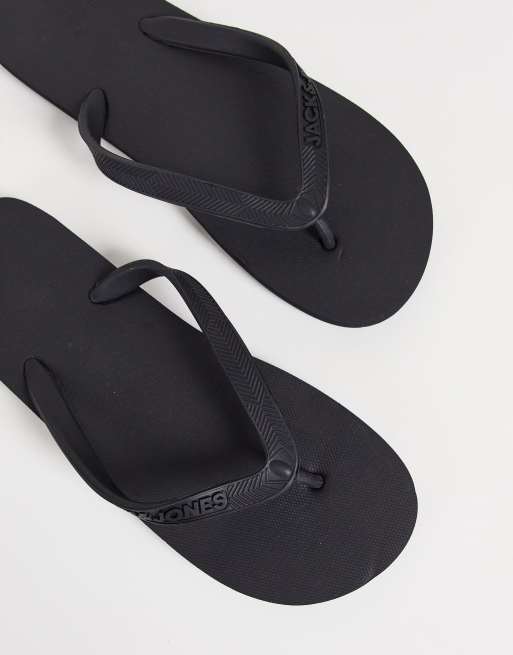 Jack & Jones - Teenslippers in zwart , 4 van 4