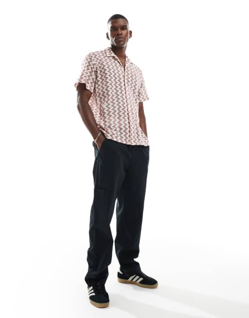 Jack & Jones – Teksturowana bordowa koszula, 2 z 4