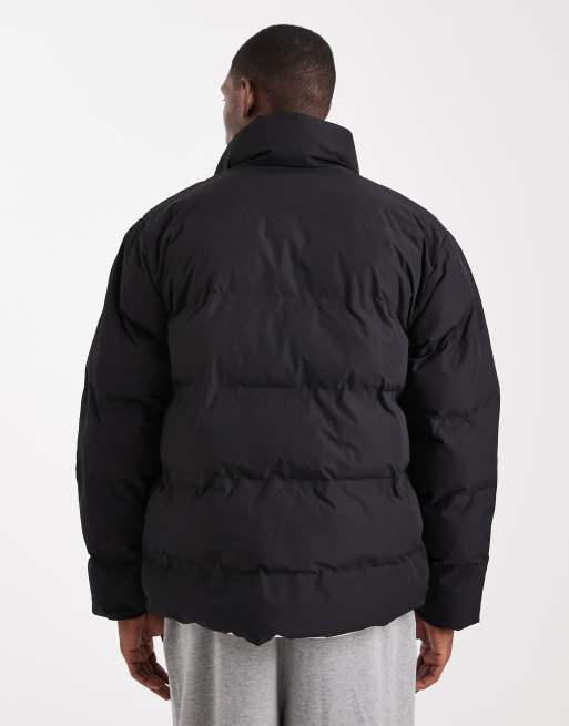 Jack & Jones thick puffer jacket in black, 3 of 5