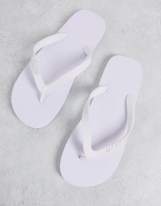 Jack & Jones thongs in white, 4 of 4