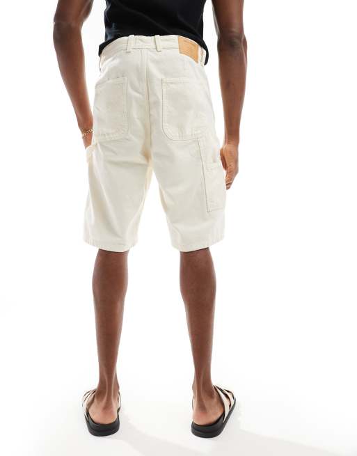 Jack & Jones - Timmermansshort met baggy pasvorm wit, 3 van 5