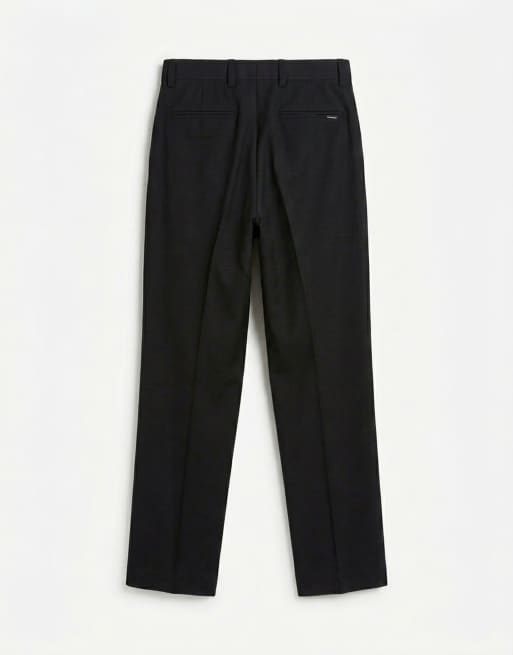 Jack & Jones - Toby - Elegante broek met wijde pijpen in zwart, 7 van 7