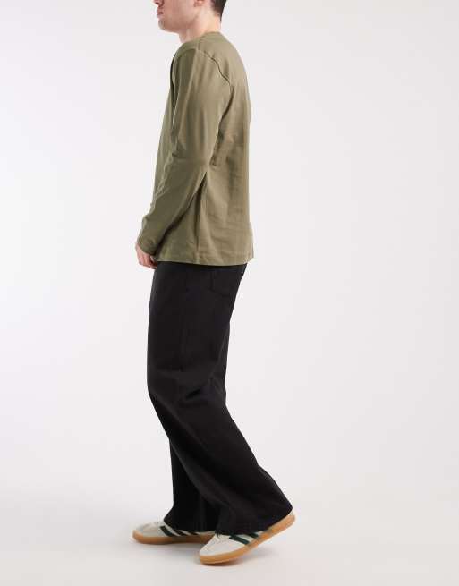 Jack & Jones Toby flare jeans in black, 3 of 5