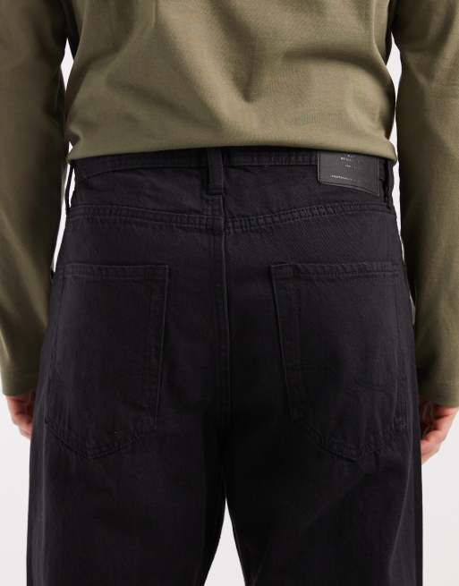 Jack & Jones Toby flare jeans in black, 4 of 5