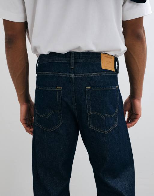 Jack & Jones Toby flare jeans in mid blue wash, 3 of 5