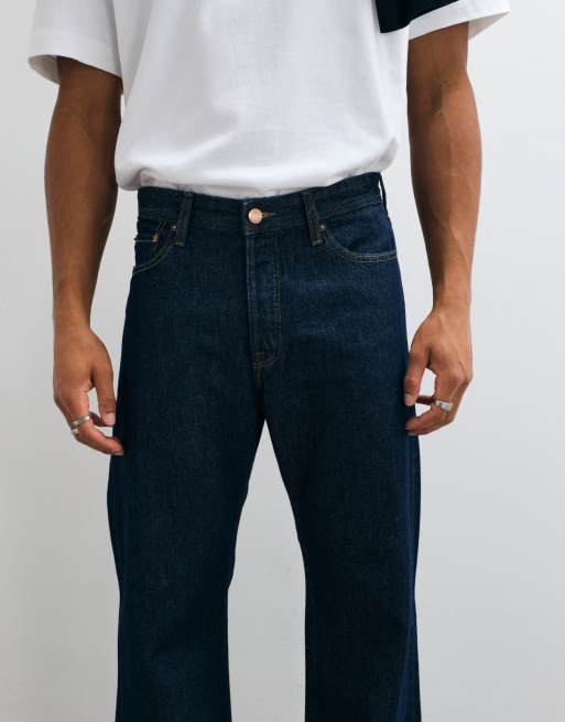 Jack & Jones Toby flare jeans in mid blue wash, 5 of 5