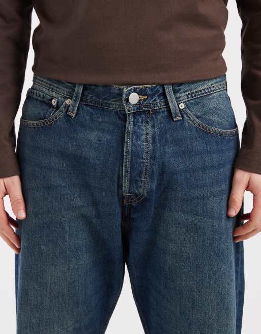 Jack & Jones - Toby - Flared jeans in middenblauw, 5 van 5