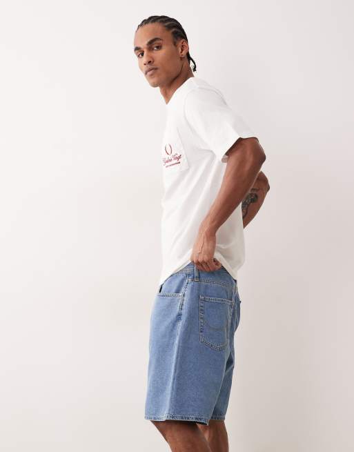 Jack & Jones – Tony – Blå jeansshorts med ledig passform, 3 av 5