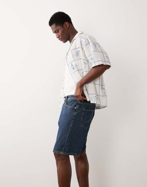 Jack & Jones - Tony - Blå løstsiddende shorts, 3 af 5