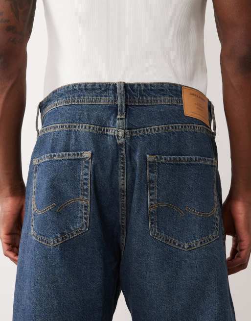 Jack & Jones - Tony - Blå løstsiddende shorts, 5 af 5