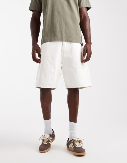 Jack & Jones – Tony – Gräddvita jeansshorts med ledig passform, 2 av 5