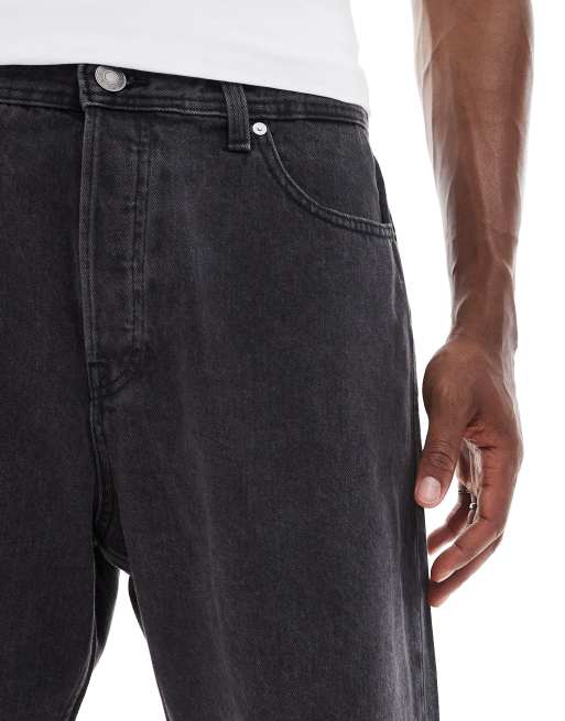 Jack & Jones – Tony – Locker geschnittene Jeans-Shorts in verwaschenem Schwarz, 5 von 5