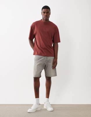 Jack & Jones Herren Light Schwarz Denim Jeansshorts "Jjitony Jjoriginal Shorts Am 460 Sn" Baumwollmischung Relaxed Fit erhältlich in Größe von Baur - Bild 3