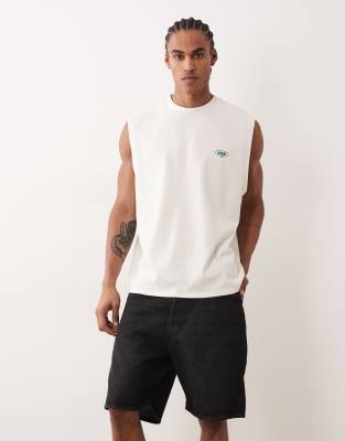 Jack & Jones Tony Loose Denim Shorts In Black