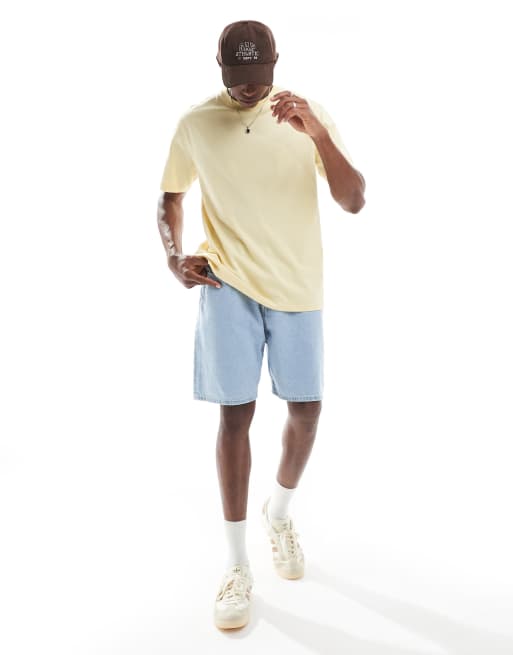 Jack & Jones - Tony - Losvallende denim short in lichtblauw , 3 van 5